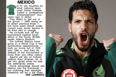 Raúl es el referente para la prensa británica.