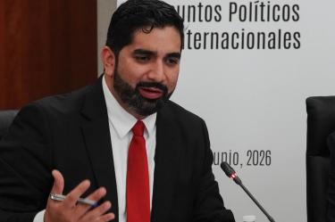 La designación de Roberto Lazzeri Montaño como nuevo representante de nuestro país ante Washington fue avalada con 27 votos a favor de Morena, PVEM, MC y PT.