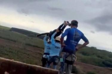 Maria Eduarda Rodrigues de Freitas participaba en una actividad de 'puenting' cuando ocurrió el accidente.