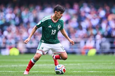 Gilberto Mora vivió su primer partido de Copa del Mundo en el México Vs Sudáfrica disputado el jueves 11 de junio.