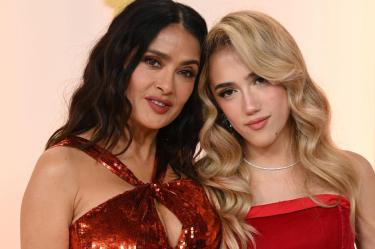 Salma Hayek y Valentina Paloma fueron invitadas especiales en "La Casita".