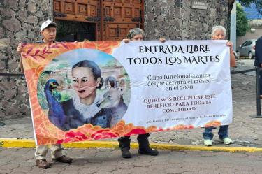 Exigen mantener entrada gratuita los martes en el Museo Dolores Olmedo
