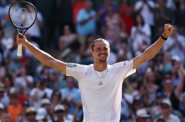 Alexander Zverev se convirtió en el jugador 13 de la historia en aparecer en una Final de cada Grand Slam.