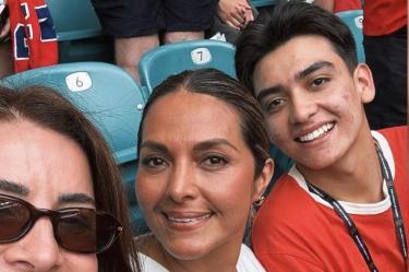 Gilberto Mora fue a Miami al Noruega vs Inglaterra del Mundial 2026