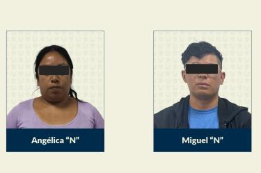 En audiencia celebrada el 10 de julio, la Fiscalía CDMX presentó los datos de prueba, por lo que la autoridad judicial determinó vincular a proceso a Miguel “N” y Angélica “N”.