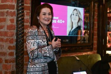 La sexóloga Claudia Rampazzo fue la encargada de dar la charla.