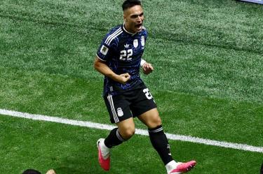 Lautaro Martínez, gol con boleto a la final.