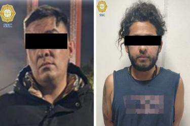 Una de las capturas ocurrió en calles de la colonia Leyes de Reforma Tercera Sección, en la alcaldía Iztapalapa