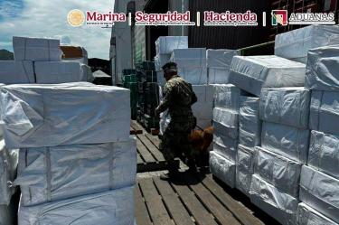 Las autoridades federales mantienen las investigaciones para establecer el origen, destino y situación jurídica del cargamento