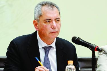 Edgar Amador, secretario de Hacienda y Crédito Público.