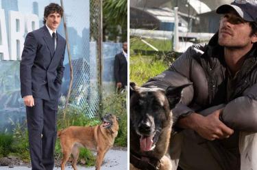 Jacob Elordi acude a la premiere de ‘La constelación del perro’ junto a su co-estrella Rak