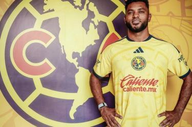 Miguel Borja llegó al América desde Emiratos Árabes Unidos.