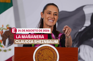 Mañanera de Sheinbaum hoy 24 de agosto de 2026