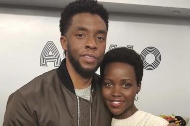 Lupita Nyong'o dedica mensaje a Chadwick Boseman en su aniversario luctuoso