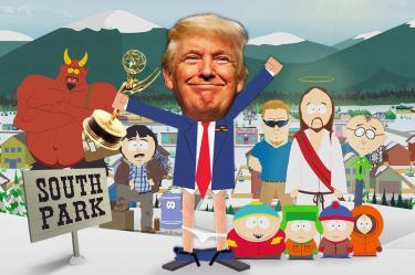 South Park ha presumido su premio Emmy burlándose de Donald Trump