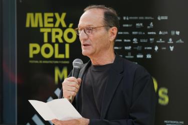 Miquel Adrià, codirector del Festival de Arquitectura y Ciudad Mextrópoli.