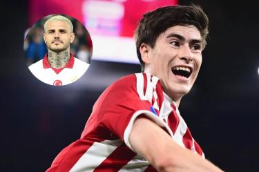 Mauro Icardi suena para llegar al Olympiacos, ¿La Hormiga corre peligro?