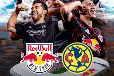 América confirma juego contra los NY Red Bulls de la Major League Soccer.