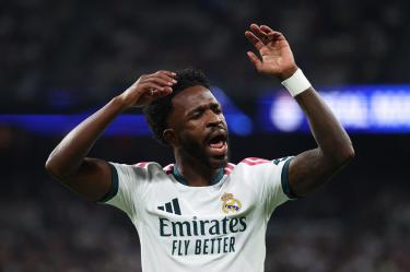 Vinicius Jr. fue expulsado ante Villarreal y podría perderse El Clásico ante Barcelona del domingo 25 de octubre.