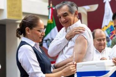 Américo Villareal llamó a la población a mantener la confianza en las campañas de vacunación