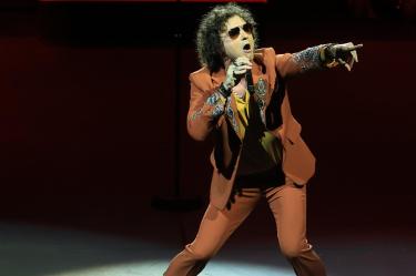 Concierto de Enrique Bunbury en el Auditorio Nacional.