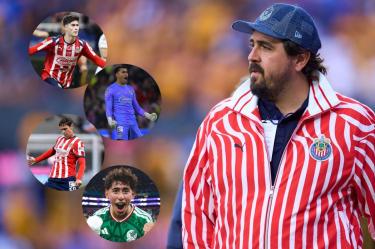 Chivas, el equipo que más canteranos ha debutado en la Liga MX desde 2023