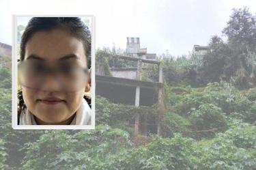 la estudiante de secundaria