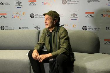 Daniel Giménez Cacho participó ayer en el encuentro "Las mil formas del libro", en la FIL Monterrey.