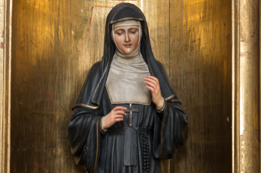 Santa Margarita María de Alacoque.