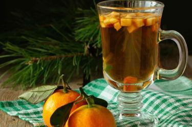 Receta de ponche de mandarina