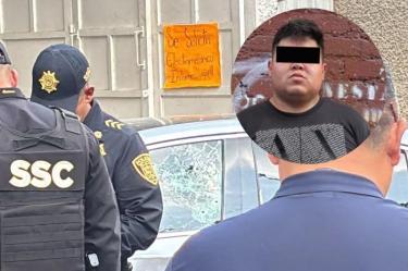 El hombre y los objetos asegurados fueron trasladados ante el Ministerio Público, para determinar su responsabilidad
