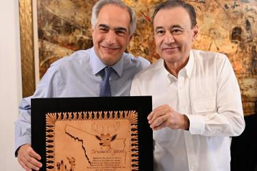 Alfonso Durazo y el embajador de Chile firman histórico acuerdo bilateral para revolucionar la tecnología e industria minera