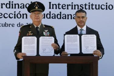 Con la firma del convenio será posible identificar vínculos entre integrantes de las organizaciones criminales y contar con mejores elementos para planear acciones operativas.
