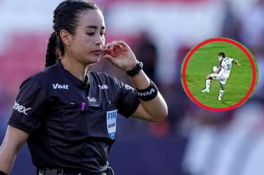 La polémica volvió a hacerse presente con Katia Itzel García en el Juárez vs Atlante.