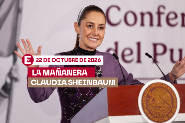 Mañanera de Sheinbaum hoy 22de octubre de 2026