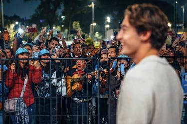 George Russell recibió el amor de la gente mexicana.