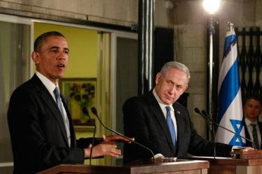El programa nuclear de Irán, eje de la agenda del primer viaje de Obama a Israel como presidente, estuvo en el centro de las reuniones con Netanyahu y el presidente israelí, Simón Peres