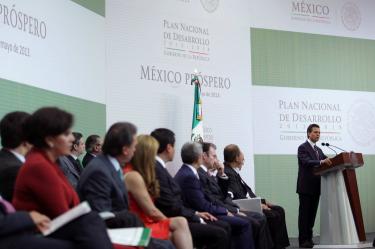 Enrique Peña Nieto, Plan Nacional de Desarrollo
