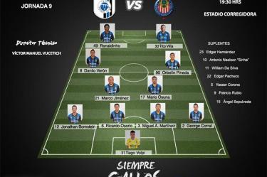 MINUTO A MINUTO: Gallos vs Chivas (Por comenzar)