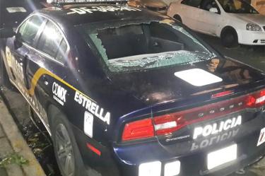 Un menor murió tras ser atropellado por una patrulla en calles de la delegación Iztapalapa. Foto Mauricio Hernández