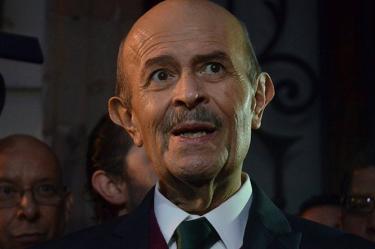 El exgobernador de Michoacán indicó que en caso de que su hijo deba enfrentar otro proceso jurídico, lo hará "con hombría" y dará la cara 