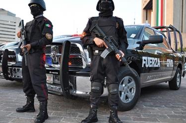 Los elementos policiales fueron emboscados en una brecha del municipio de Vallecillo