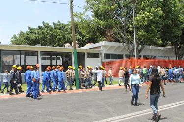 La explosión se registró alrededor de las 14:00 horas de este martes, cuando se emitió una alerta al Centro de Control de Emergencias de CIVAC.