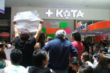 Una oleada de protestas en contra de la tienda +Kota se dieron, después que se conoció el caso de maltrato animal en una sucursal de Pachuca