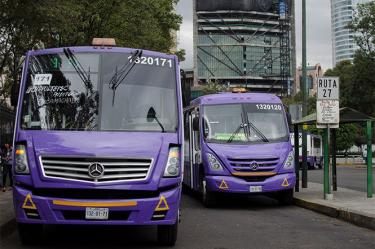 La meta del Gobierno capitalino es la creación de 72 corredores de transporte público para el 2018. 
