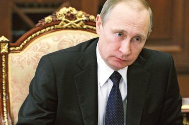 El presidente de Rusia, Vladimir Putin, no es mencionado en ninguno de los 11 millones de documentos filtrados, sin embargo, sí aparecen personas de su círculo íntimo, según la prensa europea. Foto: AFP