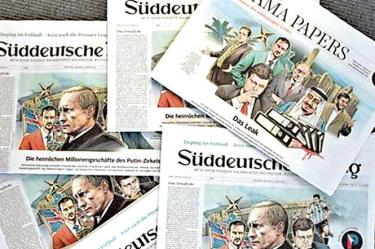 El caso Panama Papers, impulsada por el Consorcio Internacional de Periodistas de Investigación y por el diario alemán Süddeutsche Zeitung, dio detalles sobre los negocios de 128 políticos y funcionarios del mundo. Foto: AFP