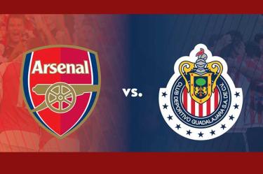 MINUTO A MINUTO: Arsenal vs. Chivas (Amistoso)
