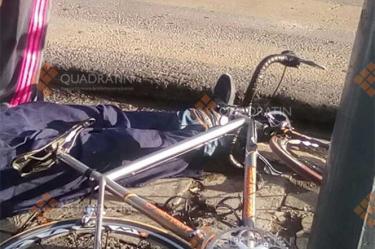 Un auto atropella a ciclista...en dun Día Mundial sin auto. Foto: Quadratín