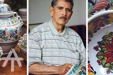 Este viernes murió Gorky González, ceramista mayólico tradicional. Foto: @Gtoesmejor 